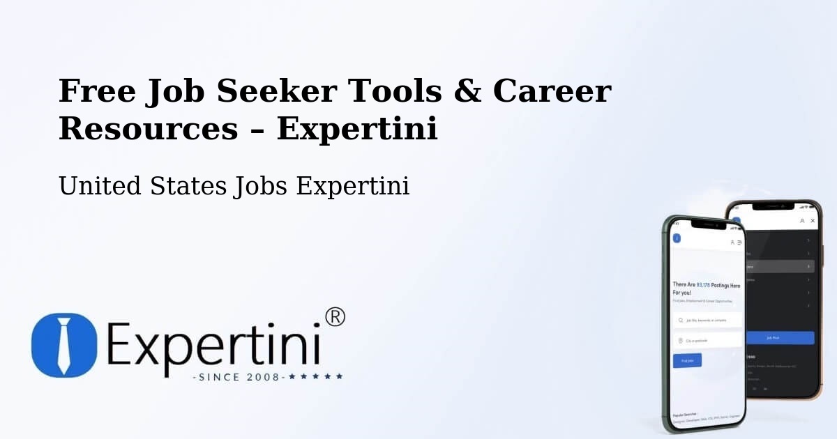 Free Job Seeker Tools & Career Resources – Corinth - Corinth, United States Jobs Expertini