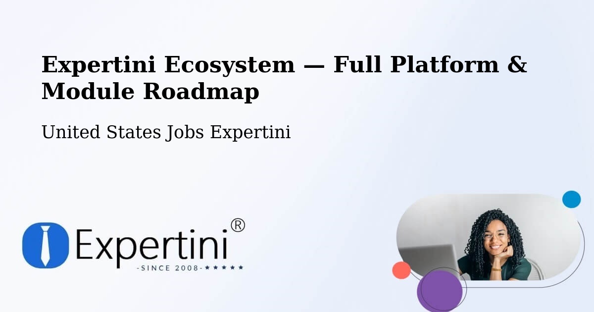 Expertini Ecosystem — Full Platform & Module Roadmap – Corinth
