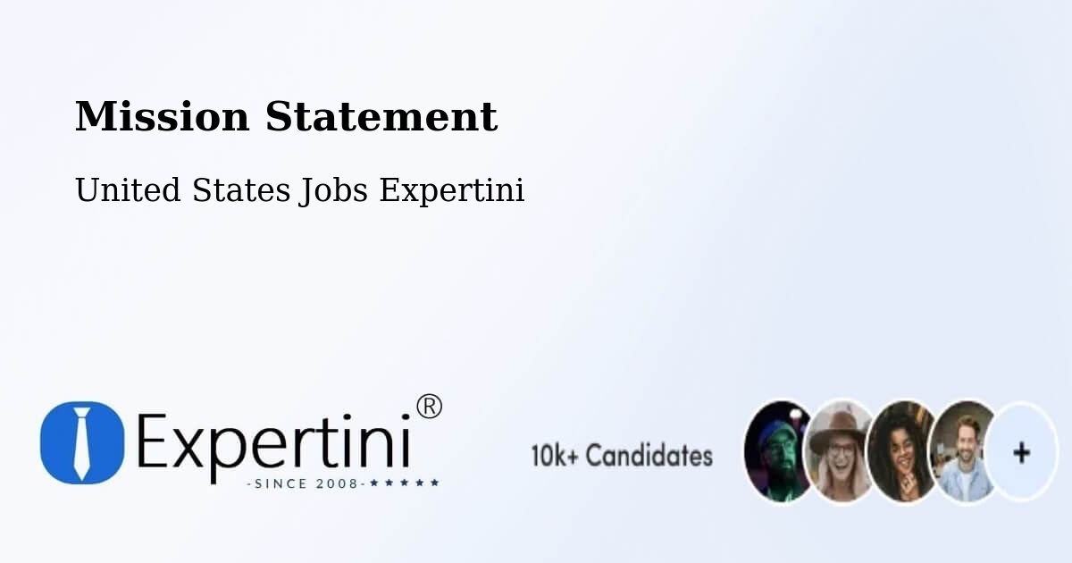 Corporate Mission – Corinth - United States Jobs Expertini