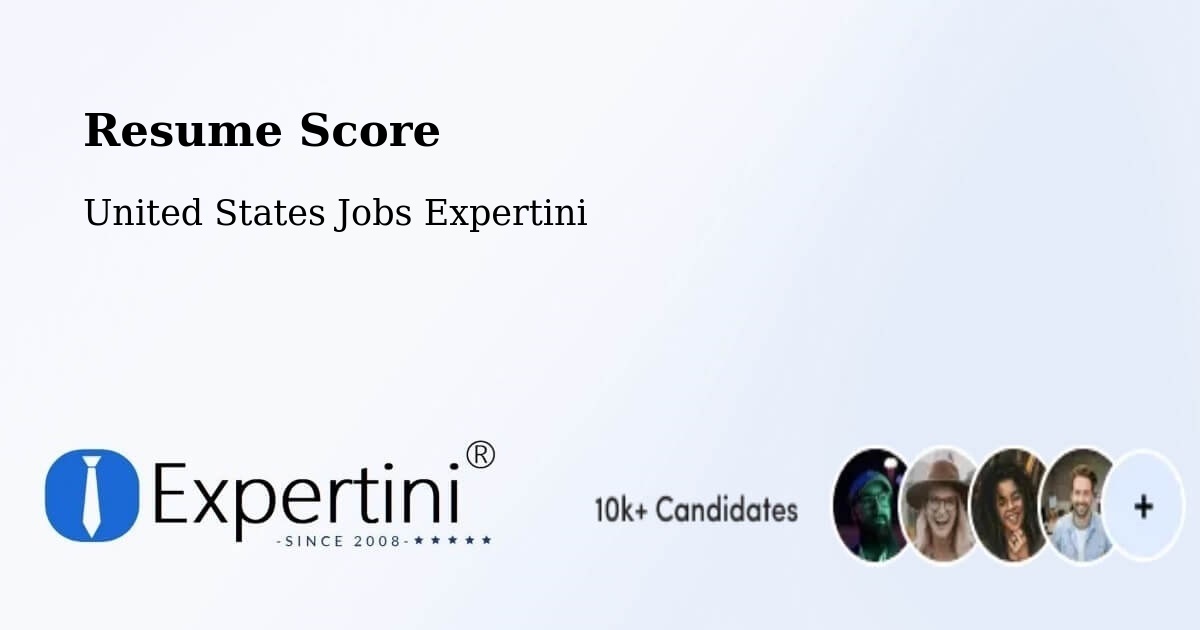 Resume Score & Job Description Match Tool – Corinth - United States Jobs Expertini