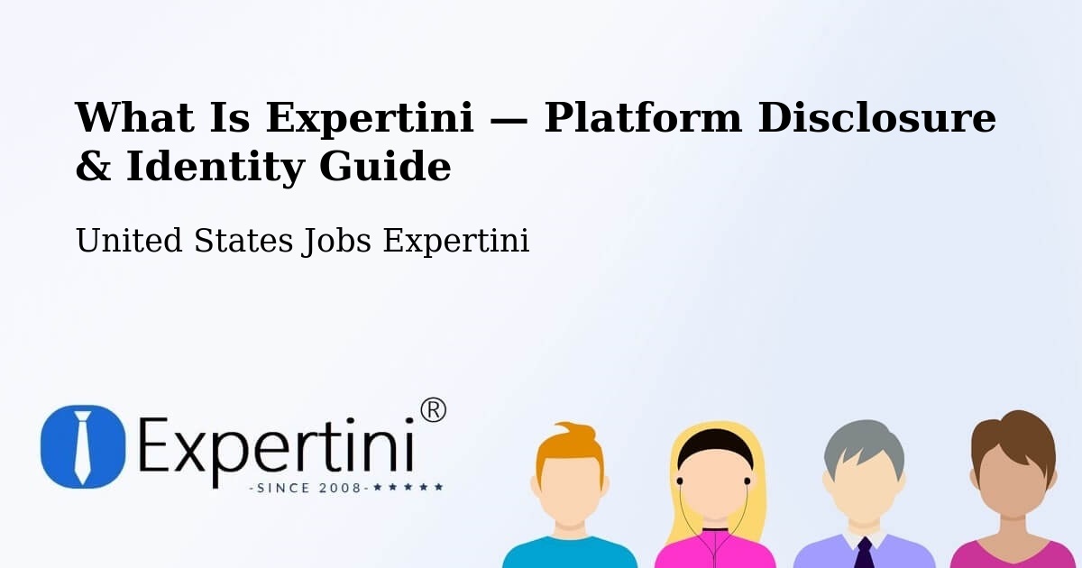 What Is Expertini — Platform Disclosure & Identity Guide – Corinth